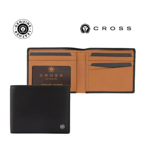 Cross Two-Tone Wallet 8CC - Soft Grain Leather Wallet