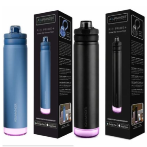 Aquaminder Bottle Rio Prime+— Black & Blue, 700ML