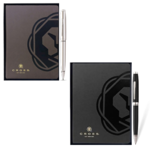 Cross Coventry Ballpoint Pen — Chrome & Black Lacquer