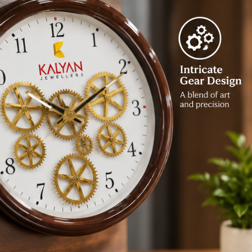 ChronoGear Thick Bezel Wall Clock