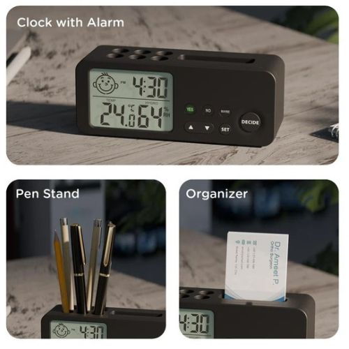 Everyday Organisers Decider — Multifunctional Digital Clock