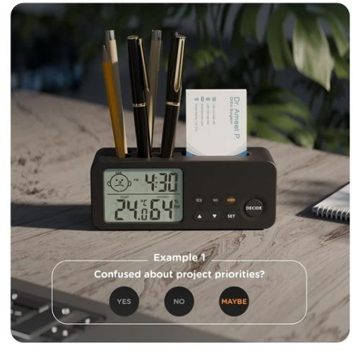 Everyday Organisers Decider — Multifunctional Digital Clock