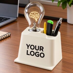 Everyday Organisers Eros Eddy — Desk Organizer with LED Lamp