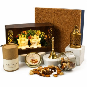 Gift Set - The Aranya Cork Chest Festive Pooja Hamper