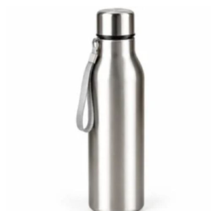 PowerPlus Aqua Mini Single Wall Steel Bottle with Carry Strap