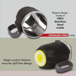PowerPlus DuraMug Spill Proof Suction Mug