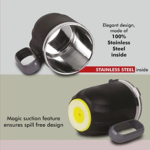 PowerPlus DuraMug Spill Proof Suction Mug