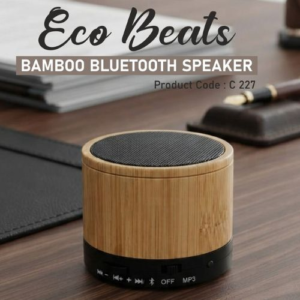 PowerPlus Eco Beats Bamboo Bluetooth Speaker