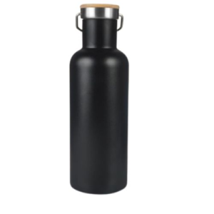 PowerPlus EcoVault 700 700ml Vacuum Flask with Bamboo Lid