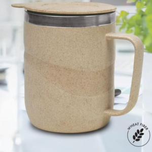 PowerPlus EcoWave Mini Stainless Steel Double Wall Coffee Mug