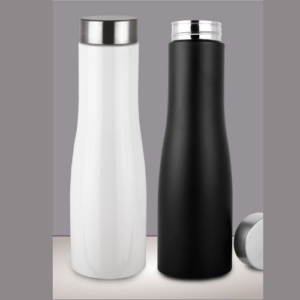 PowerPlus Flora Colored Steel Bottle