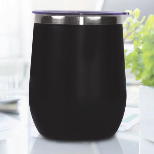 PowerPlus Plum 450 Double Wall Insulated Mug