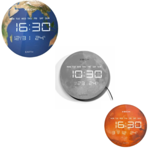 XECH Solaris – Digital Wall Clock