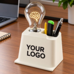 Everyday Organisers Eros Eddy — Desk Organizer with LED Lamp