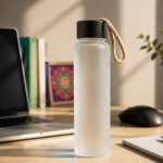 VelvetMist: Frosted Glass Bottle