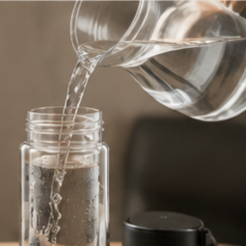 ClearSip Fold: Double Wall Borosilicate Bottle
