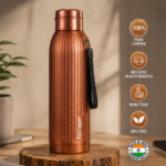 Insulated Copper Bottle – Essential Ribd Copper 750ml