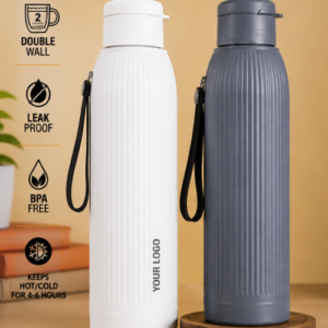 Insulated Steel Bottle – Essential Ribd with Flip Top Lid