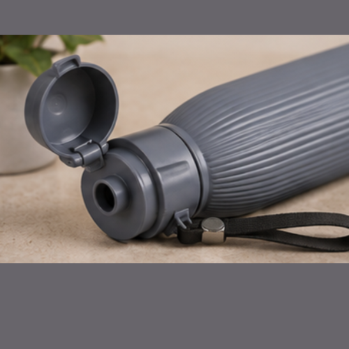 Insulated Steel Bottle – Essential Ribd with Flip Top Lid