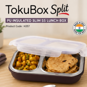 2 Partition Lunch Box – Essential TokuBox Split