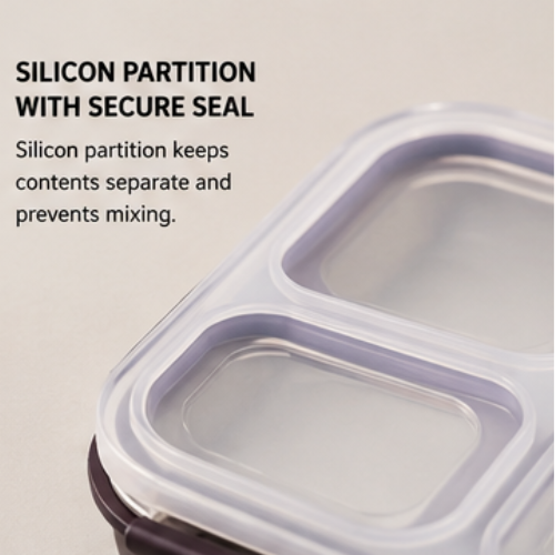 2 Partition Lunch Box – Essential TokuBox Split