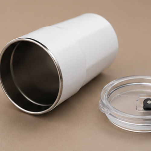 Stainless Steel Mug with Flip Top Lid Stainless Steel Mug with Flip Top Lid