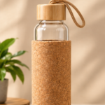 Borosilicate Glass Bottle – Essential ClearSip EcoWrap