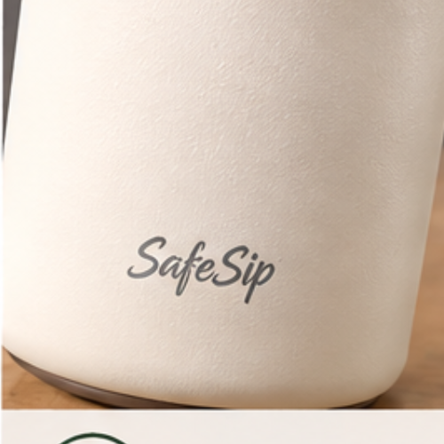 Kids Glass Water Bottle – Essential SafeSip Tilt 425ml