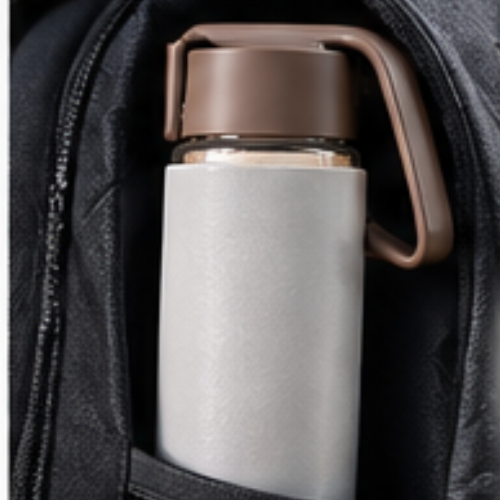 Kids Glass Water Bottle – Essential SafeSip Tilt 425ml