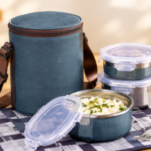 Zippy Nova: Lunch Box Bag with Stainless Steel Containers