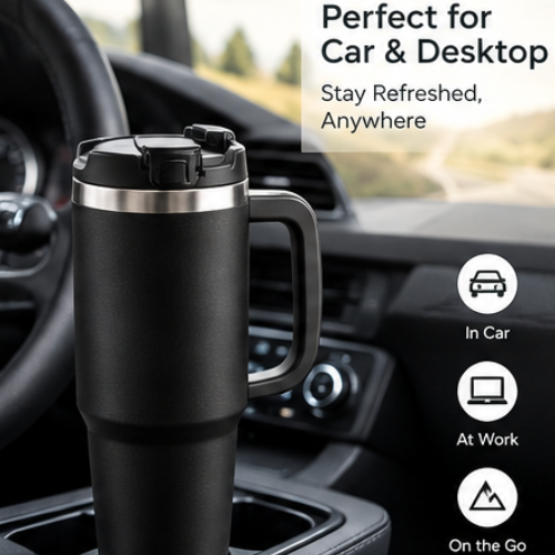 MaxSip: Car and Desktop Vacuumized Mug