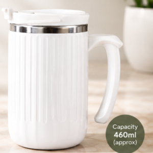 DuraMug Grip: Large Spill Proof Suction Steel Mug