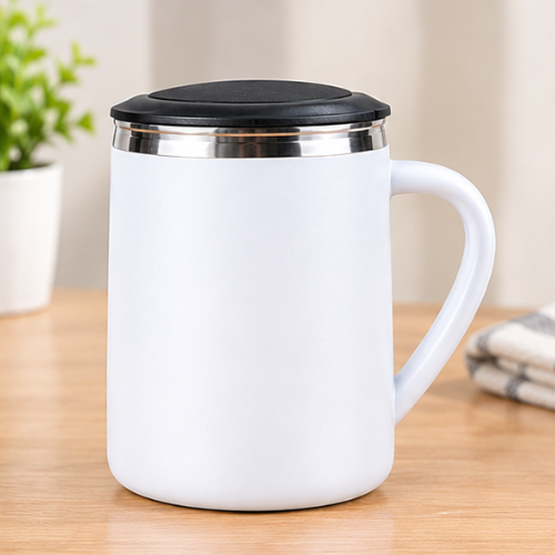 Mini Steel Mug – Essential CurveSip with Convex Lid 200ml