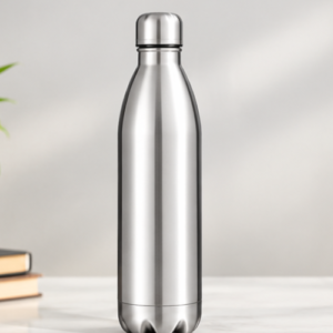 Cola 1000ml Vacuum Flask in Steel Finish