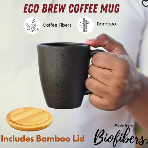 EcoBrew: Coffee Fiber Sustainable Mug