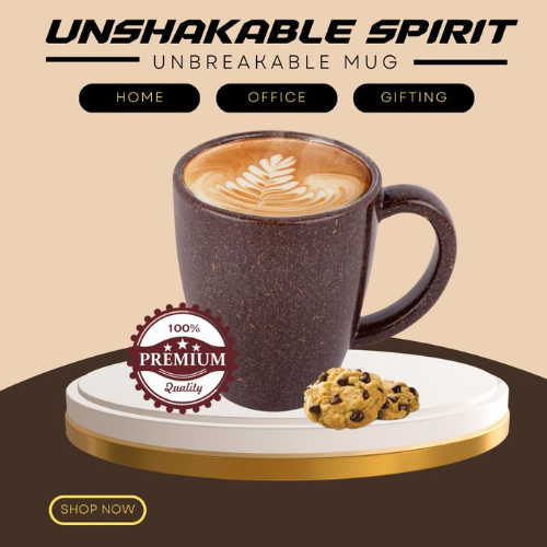 EcoBrew: Coffee Fiber Sustainable Mug