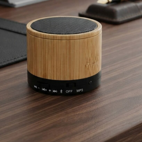 Eco Beats: Bamboo Bluetooth Speaker