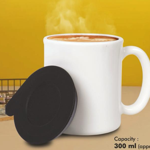 Ceramix: Ceramic-Look Mug with Stainless Steel Core
