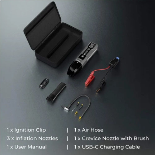 SuperVac 4-in-1 Car Vacuum Cleaner