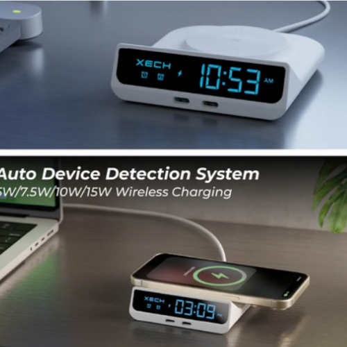 XECH Quest Neo – Wireless Charger with Alarm Clock