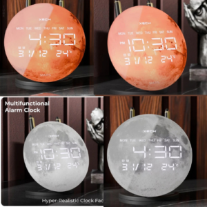XECH Solaris X Neon Alarm clock
