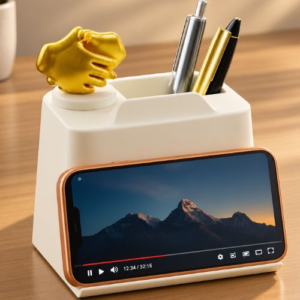 Everyday Organisers Eros Signature — Desk Organizer with Phone Stand