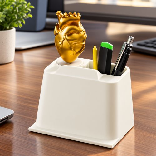 Everyday Organizers Eros Signature — Desk Organizer with Phone Stand