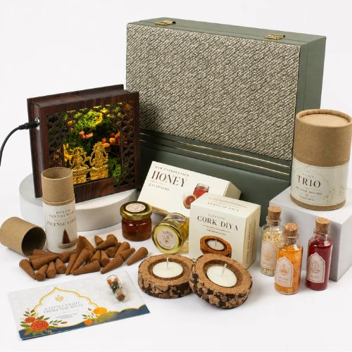Gift Set - The Aarti Chest Festive Pooja Hamper