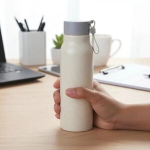Wheat Straw Glass Water Bottle – Essential SafeSip Eco II
