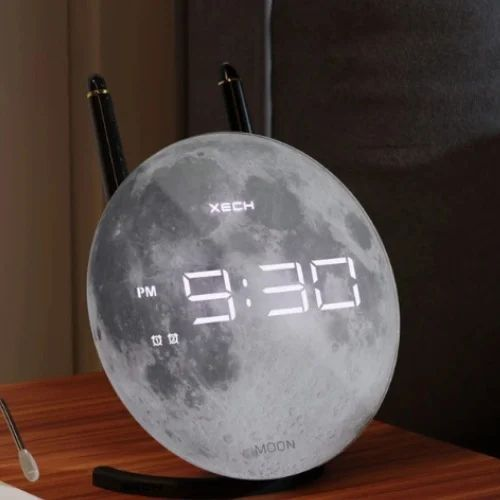 XECH Solaris X LITE-Decorative Globe Table Clock