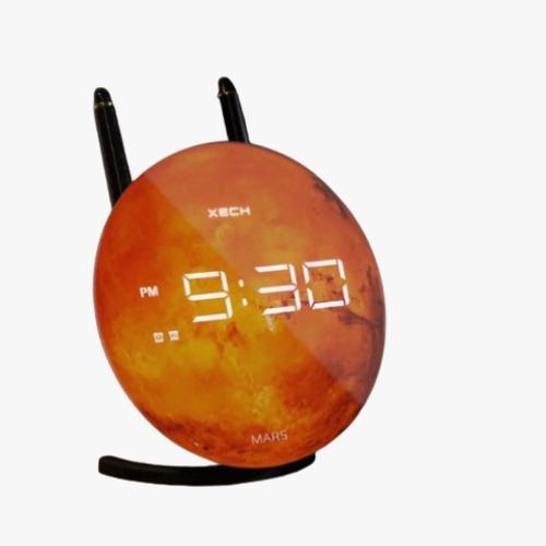 XECH Solaris X LITE-Decorative Globe Table Clock