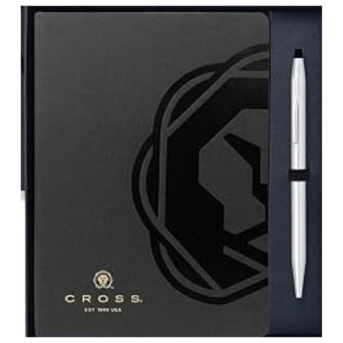 Cross Classic Century Chrome Pen with Black Journal