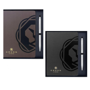Cross Classic Century Chrome Pen with Executive Journal