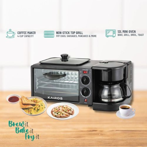 Kairos Breakfast Maker Morning Mate 3-in-1